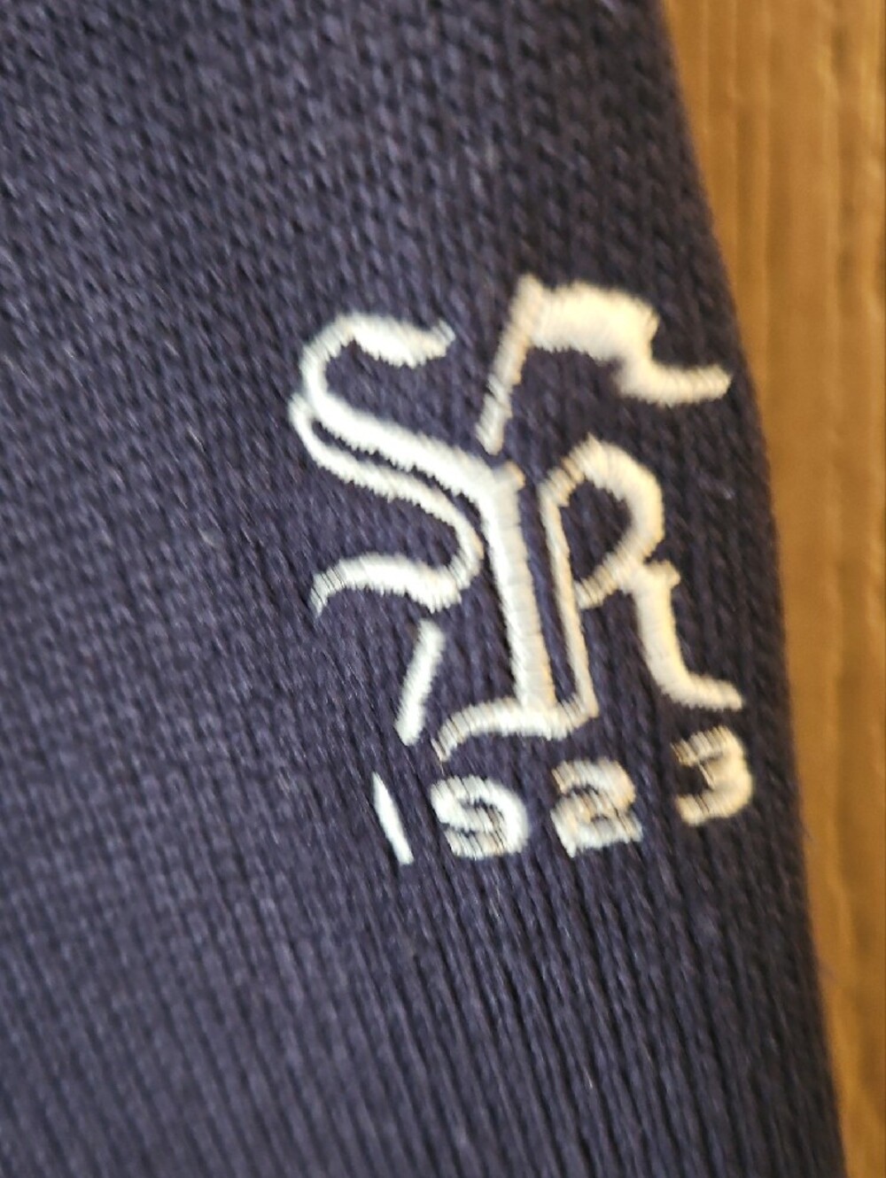 FootJoy Navy Full-Zip Performance Jacket with Ribbed Front - Picture 5 of 11